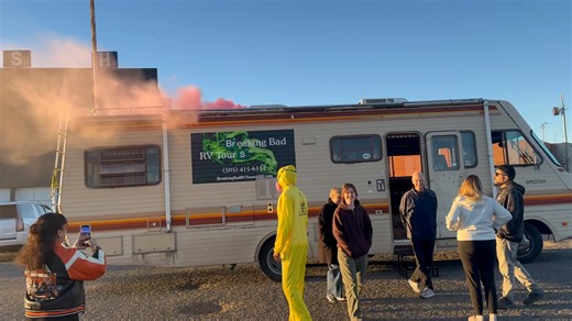 📅 November 29, 2025 AFTERNOON TOYR TOUR 🔥 BREAKING BAD, BETTER CALL SAUL, EL CAMINO AND PLURIBUS TOUR TODAY 🔥 If you’ve been waiting for the PERFECT day to hop on the most iconic film tour in New Mexico, today’s the day. 💚 Step inside the Breaking Bad RV, or ride in style in our SUV tour, and visit up to 30 legendary filming locations from Breaking Bad, Better Call Saul, El Camino. PLUS, for all our PLURIBUS fans, yes, we take you to newly aired locations from the show. 👀✨ 🍳 BREAKFAST INCL