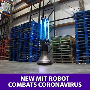 50K views · 50 reactions | MIT made a coronavirus-killing robot. Read more: https://yhoo.it/3gQADMM | Yahoo Finance | Facebook