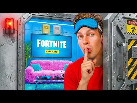 I Built a SECRET Survival Bunker!