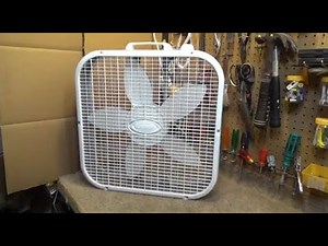 Lasko 3733 20" Box Fan from 2010-2011 | Initial Checkout