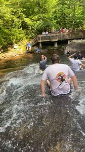 10K views · 25 reactions | Sliding Down the Natural Waterslide at Sliding Rock State Park -North Carolina | USA Travel Bucket List | Facebook