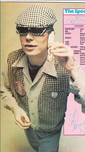 Jerry Dammers ⭐🎊Monkey Man 🥳🎶🎈Song by The Specials ‧ 1979 #jerrydammers #rhythmicbooster