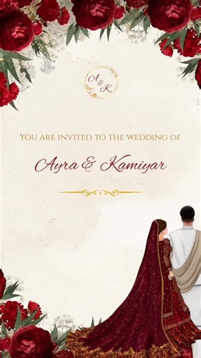 Zara Artistry on Instagram: "I’m so excited to be launching my new venture, starting off with a digital video invite perfect for a Nikkah or Baraat 🤍❤️ For enquiries, use the link in my bio to access the consultation form! P.S. I am slightly obsessed with Meri Zindagi Hai Tu, hence the song and name choice 😂🤦🏽‍♀️ #digitalinvite #weddinginvite #merizindagihaitu #explore"