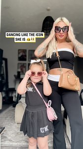 125K views · 674 reactions | Dancing like the icon she is  ‍♀️ #dance #icon #kidswear | Della Noyce | Facebook
