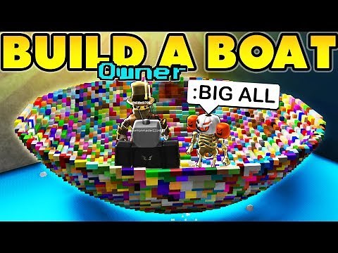 Owner using Admin Commands in BUILD A BOAT!