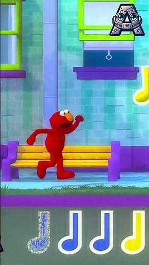 elmo jump #sesamestreet #elmo #abby #education
