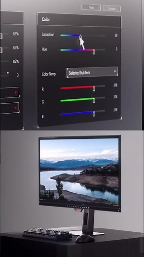 🖥️ Dial in your perfect look with ASUS Display Widget Center on your ROG #OLED monitor.​