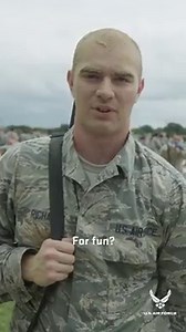 What do you do for fun at Basic Military Training? We asked one of our recruits. Learn more about BMT here: http://spr.ly/6185EDwhV | U.S. Air Force Recruiting