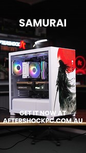 Meet the Aftershock PC Blood Moon ronin design, fully printed on all 4 panels for a cohesive, stunning look inspired by the blood moon and Japanese ink art. This powerhouse is built to dive straight into your favourite games with a high-grade graphics card for smooth 1440p and 4K play, all while keeping quiet with whisper-quiet cooling. • Lightning-fast load times so you jump into action instantly • Whisper-quiet cooling to keep your space distraction-free • Plug-and-play setup—just unbox, plug 