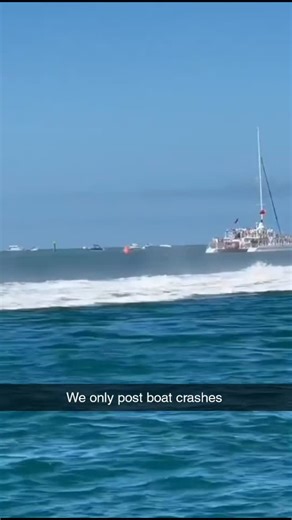 Wild Boat Crashes on Instagram: "Smooth sailing until it wasn't 😂 Music by: @therealjimmyfm - ALOFOQUE #PostingBoatCrashes #BoatFails #EpicWaterFails SinkingMoments GoneWithTheWind DocksideDisasters WaterWoes TidalTroubles"