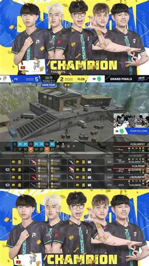 Hủy diệt-Bru sau đó là Flcn, Pe không cho đối thủ gỡ gạt một trận đấu nào, và lên ngôi vô địch tử chiến free fire đông nam á 🔥 #pesports #freefire #tomthongtin #ffcmsea2026 #ffcm