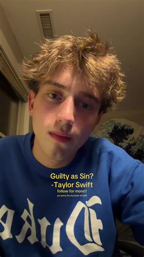Cover of 'Guilty as Sin' by Taylor Swift