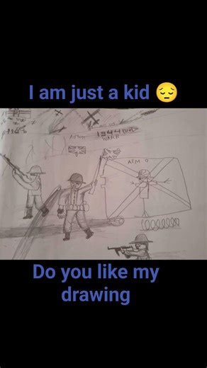 ww2 drawing after British army and Germany