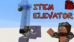 100%  Lossless, Simple Item Elevator  (Works in 1.9) Minecraft Map
