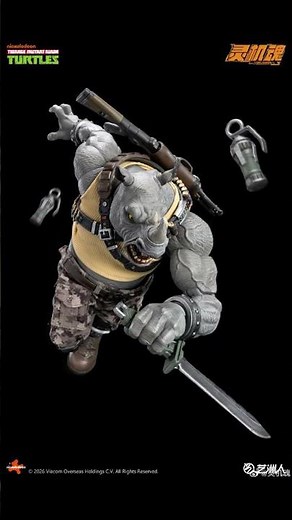 LingJiHUn TMNT Bebop and Rocsteady REVEALED #rocksteady #tmnt #bebop
