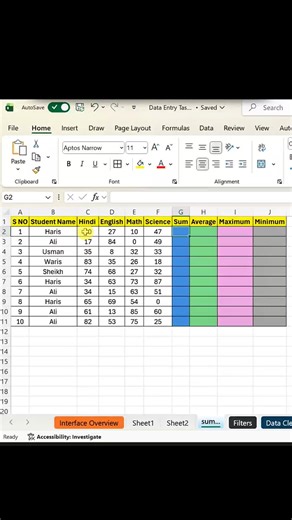 excel basic formulas#productivity #dataentry #excel #exceltricks #exceltips