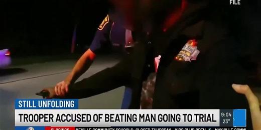 Trooper will go to trial, accused of beating man