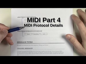 MIDI Part 4 - MIDI Protocol Details
