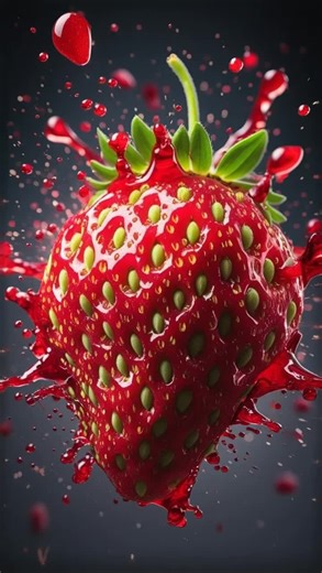 Stunning Strawberry Live Wallpaper in 4K