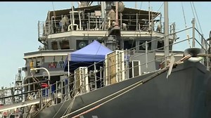 10K views · 200 reactions | Deborah Haynes reporting from Bahrain on Royal Navy and US Navy commitment to escort merchant ships in the Gulf | Navy Lookout | Facebook