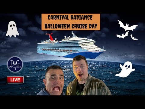 Live from Carnival Radiance Halloween Cruise!
