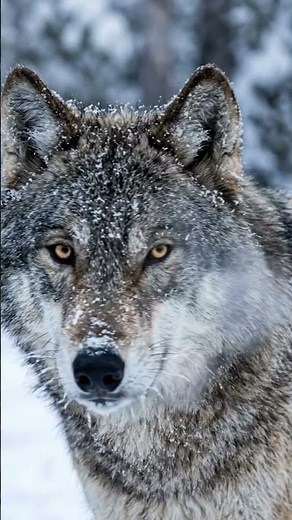 Wolves of Yellowstone — Dawn Encounter #wildlife #photography