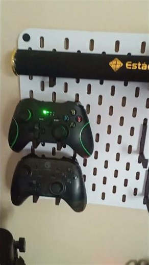 Primeiro PEGBOARD que comprei para o meu setup! #setup #organization #desksetup #pegboard