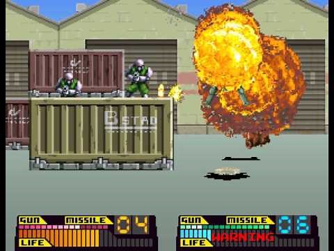 Steel Gunner arcade 2 player 60fps