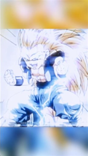 Gotenks transforms into Super Saiyan 3