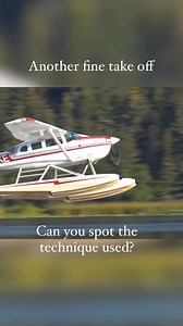 Can you spot the technique the pilot used for this takeoff? #aviation #seaplane #floatplane #takeoff #alaska | Deon Mitton Aviation Photography
