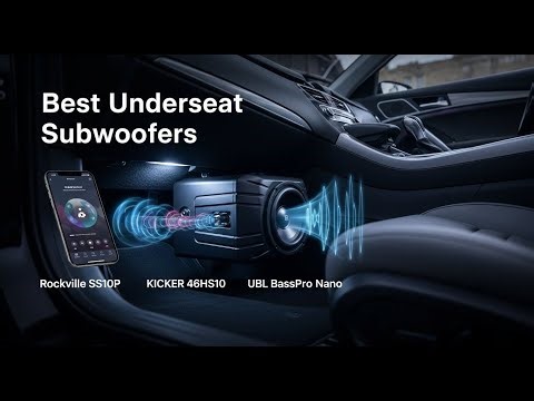 TOP 5 Best Underseat Subwoofers 2025 | Underseat subwoofer review