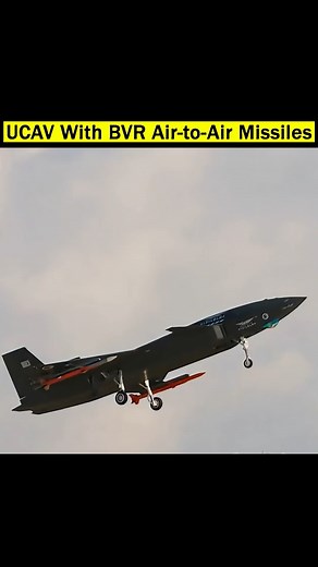 9.9K views · 272 reactions | Bayraktar Kızılelma UCAV Flies With Gökdoğan BVR Air-to-Air Missiles | Military Technology | Facebook
