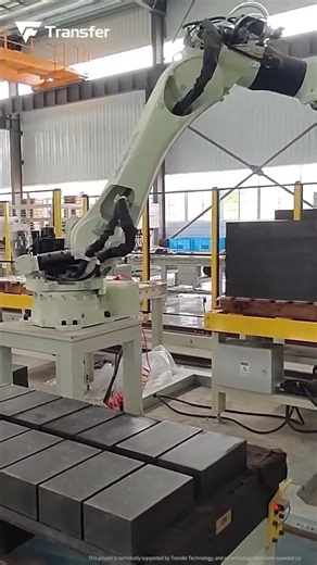 Transforming Multi-Spec Refractory Brick Handling with AI & 3D Vision #3dvision #3dcameras #robot