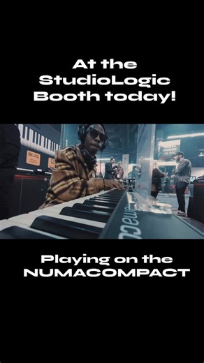 Zion C. A. Barnes on Instagram: "Just playing what feels right on the @studiologic.music NUMA Compact SE 🎹😮🔥 #reels #fyp #explore #explorepage #NAMM2026"