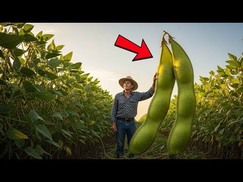 Inside the Giant Soybean Farming Process to Make Soy Milk, Tofu and Protein Powder