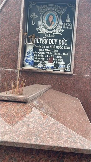 Ngo Quoc Linh's Tomb - Singer Ngo Quoc Linh