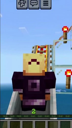 Minecraft Roller Coaster With Mind-Blowing Loops! 🌀🎢 #shorts #minecraft