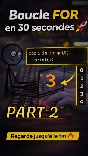 part 2 boucle for python for beginners | تعلم الحلقات حلقة for بايثون للمبتدئين
