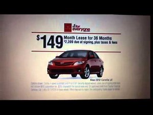 Toyota statistics commercial