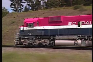 We're pacing a BC Rail train. From the Pentrex program "BC Rail Collection". A 3 Hour show on sale for $14.95: http://rfd.video/BCRAIL | Railfan Depot