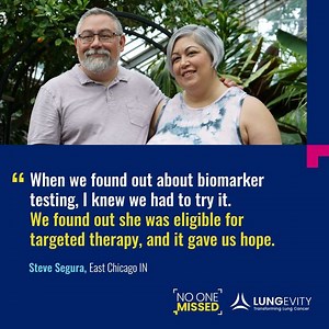 After Juanita was diagnosed with non-small cell #lungcancer, her...