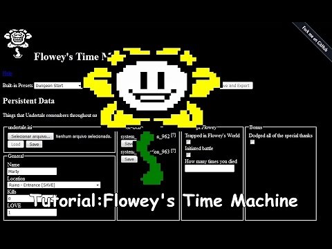 TUTORIAL-Como usar o Flowey's Time Machine