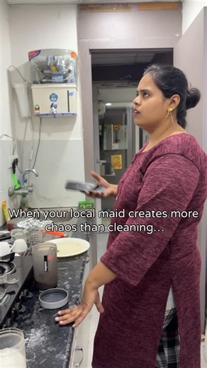MAID IN INDIA on Instagram: "When local maids turn your house into a kiosk and then call their boss… No more messy surprises! 🚫🧹 Hire trusted, trained, and reliable help only from Maid in India. 💙✨ DM to book your maid, cook, babysitter — within minutes! #MaidInIndia #MadeInIndia #OnDemandMaid #HomeCareDoneRight #ReliableMaids #TrainedMaids #InstantServices #HouseHelp #DailyHelp #ModernHomes #IndiaServices #HomeManagement #TrendingNow #ViralReels #ReelKaroFeelKaro #InstaDaily #InstaReels #New