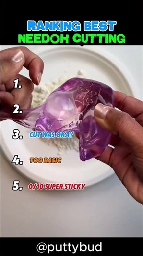 Ranking The Best Needoh Cuts #needoh #fidgettoy #asmr