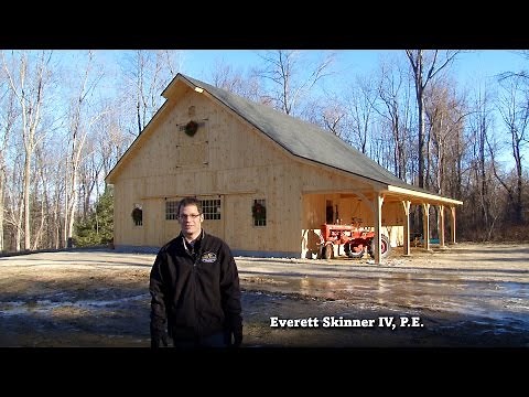 Barn Tour: Saratoga Post and Beam Barn Built by The Barn Yard & Great Country Garages