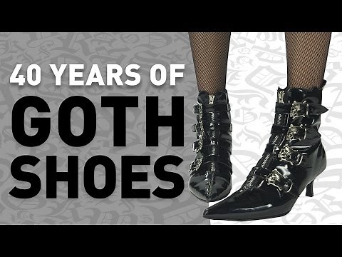 40 Years of Goth Shoes