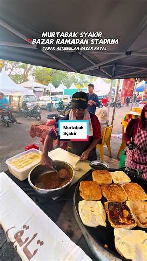 Murtabak Paling Sedap/muqah 😋😋😋😋😋…Serius beratoq…..SEDAP 📍Syakir Murtabak,Bazar Ramadan Stadium #bazarramadan #murtabak #foodie #ramadan #alorsetar @Cikyati💗