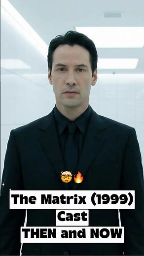 The Matrix (1999) Cast: Then & Now 🤯🔥 #shorts