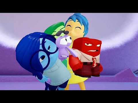 Inside Out: Disney Infinity All Cutscenes (Game Movie)