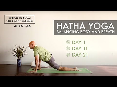Day 1: Hatha Yoga | 30 Days of Yoga for Beginners with Ritesh Sheth